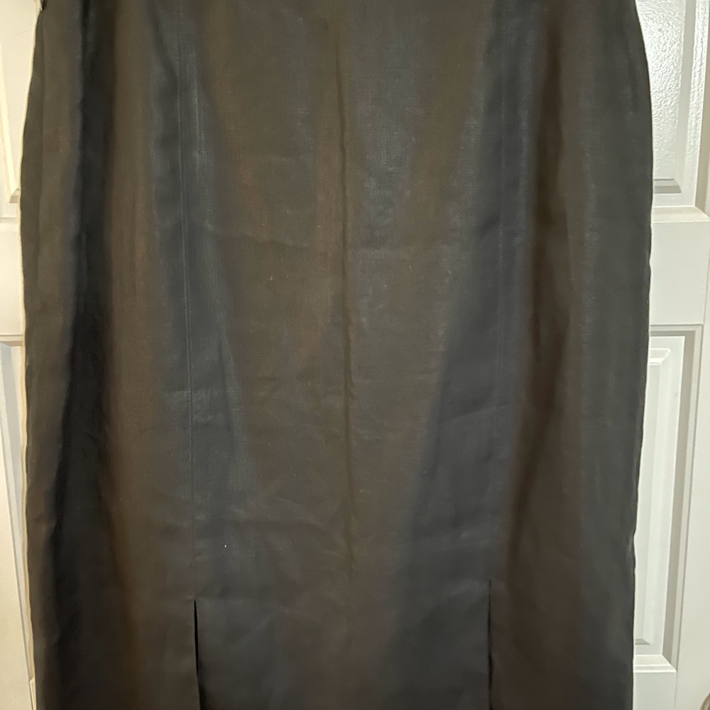 ESCADA Margaretha Ley100% Linen Skirt - Picture 2 of 7